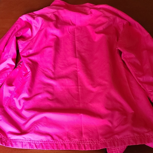 Reebok Hot Pink Wind Breaker Jacket - Picture 6 of 6